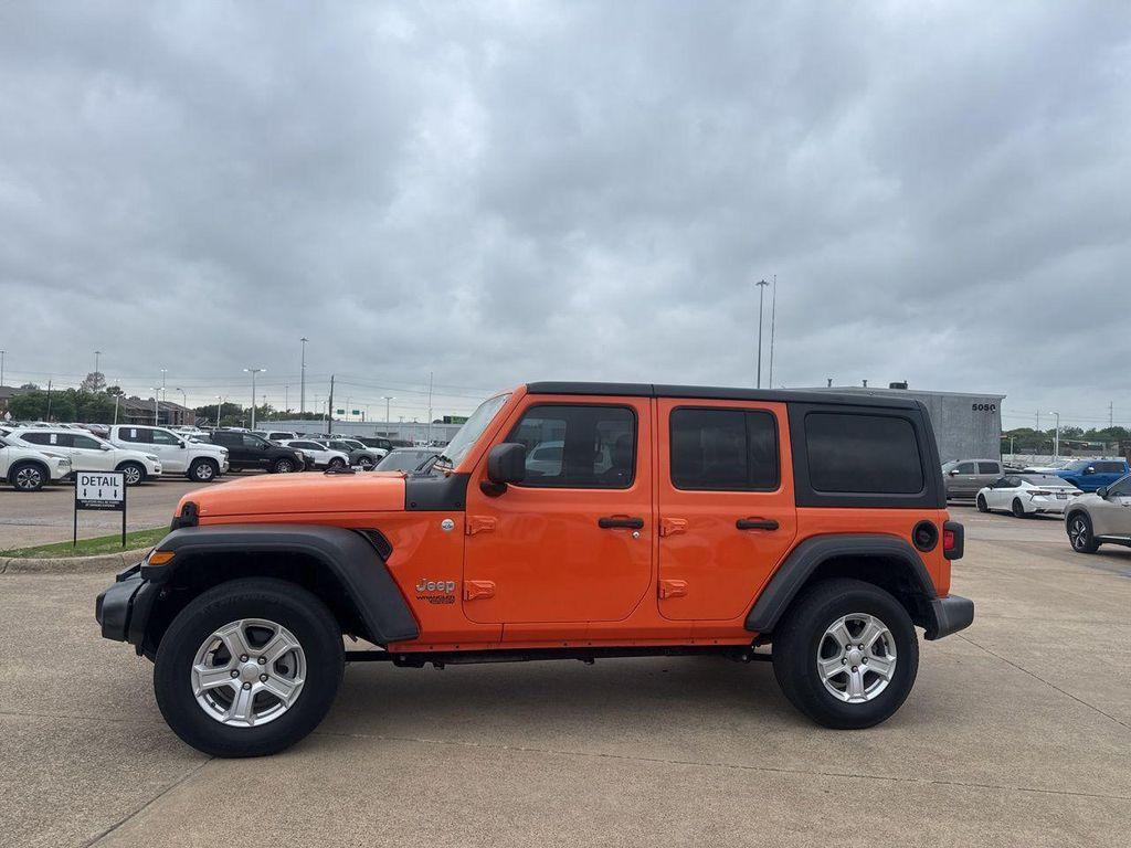 used 2018 Jeep Wrangler Unlimited car, priced at $21,676