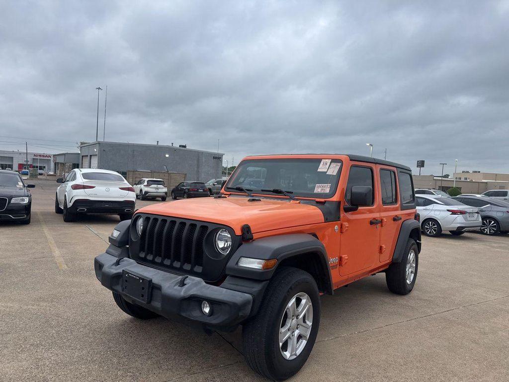 used 2018 Jeep Wrangler Unlimited car, priced at $21,676