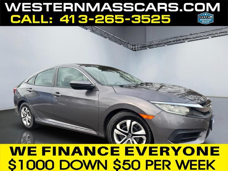 used 2016 Honda Civic car, priced at $9,995