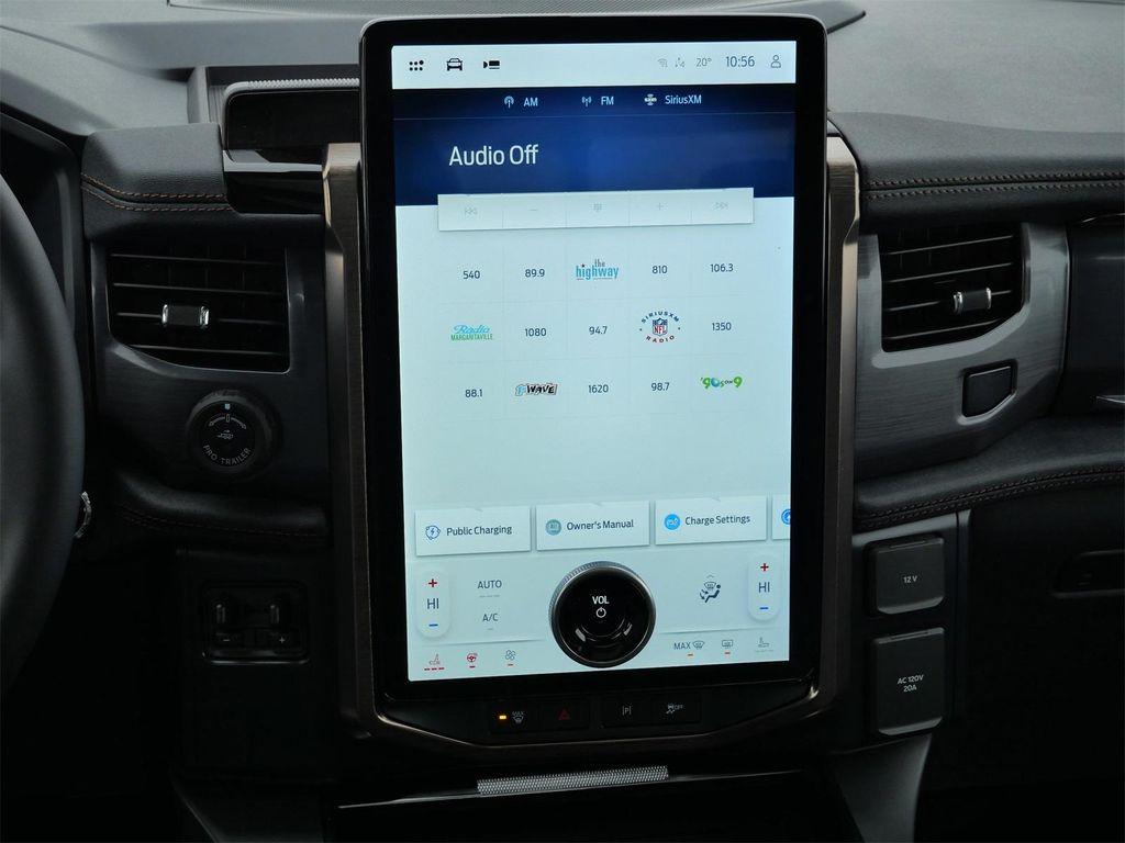 new 2025 Ford F-150 Lightning car, priced at $80,728