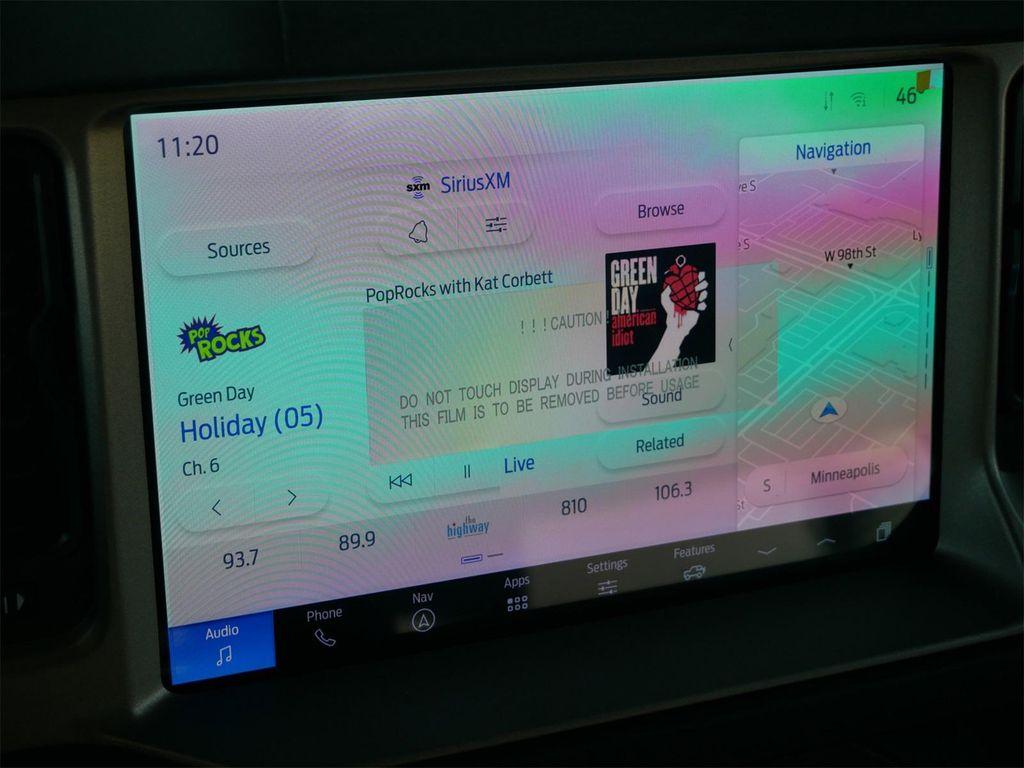 new 2025 Ford Bronco car, priced at $55,628