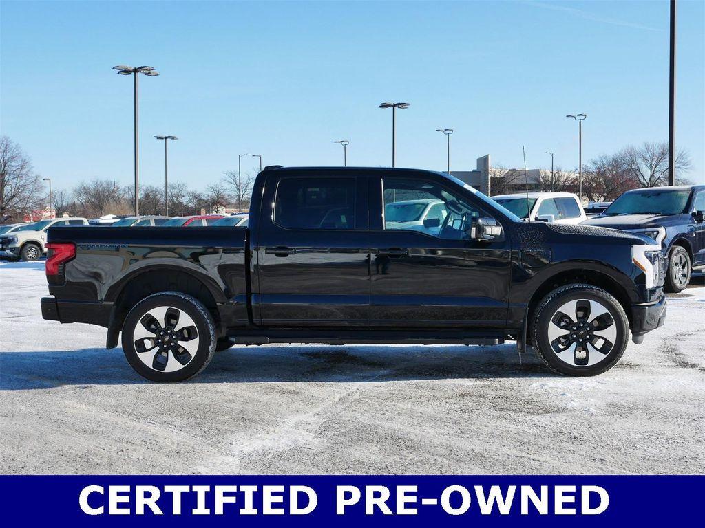used 2022 Ford F-150 Lightning car, priced at $48,387