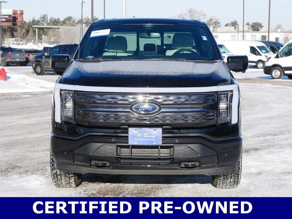 used 2022 Ford F-150 Lightning car, priced at $48,387