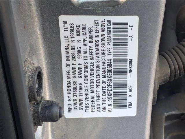 used 2019 Honda Civic car, priced at $17,991