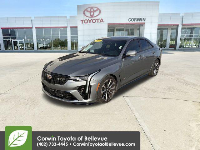 used 2023 Cadillac CT4-V car, priced at $56,900