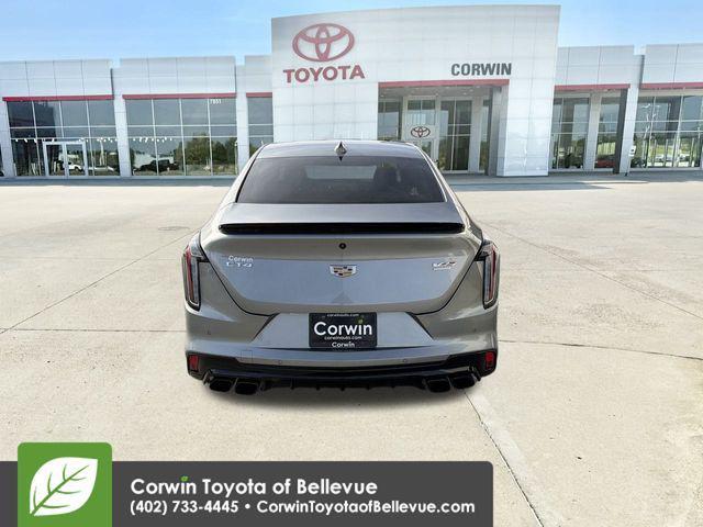 used 2023 Cadillac CT4-V car, priced at $56,900