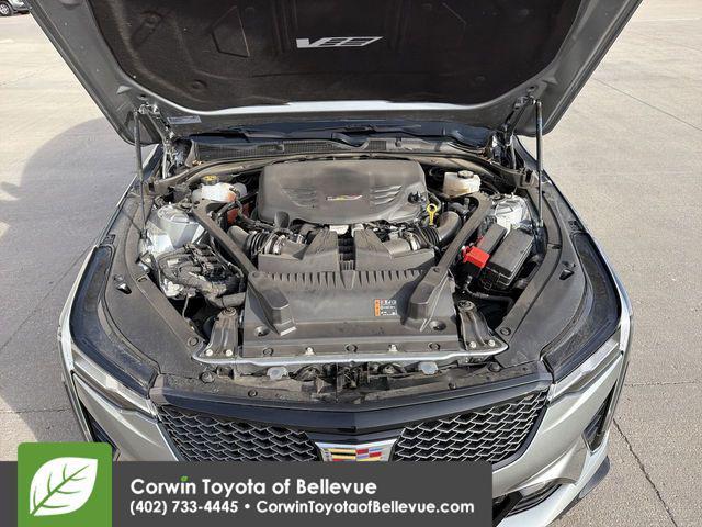used 2023 Cadillac CT4-V car, priced at $56,900