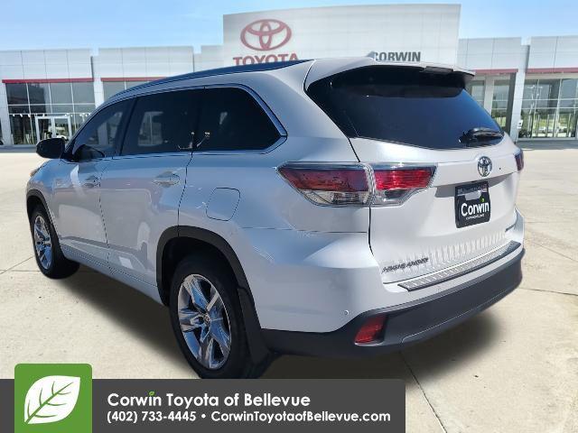 used 2015 Toyota Highlander car, priced at $20,000