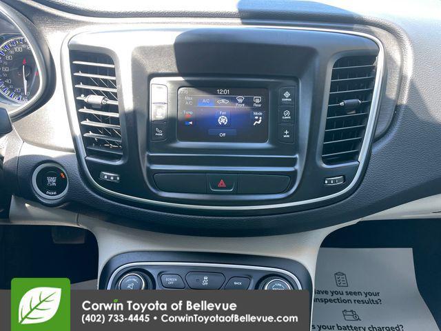 used 2016 Chrysler 200 car, priced at $10,500