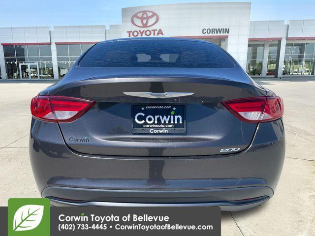 used 2016 Chrysler 200 car, priced at $10,500