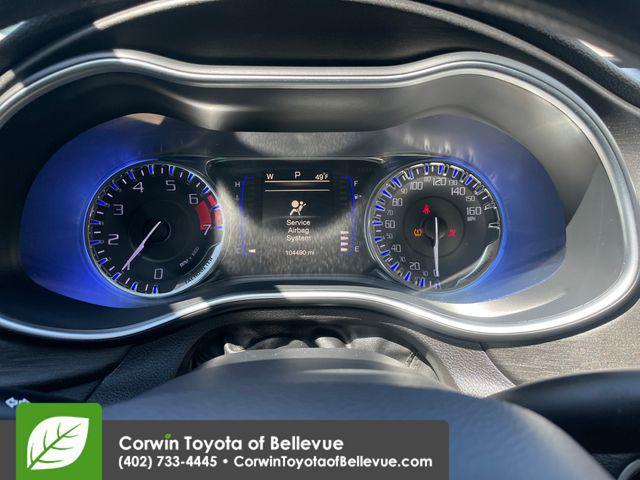 used 2016 Chrysler 200 car, priced at $10,500