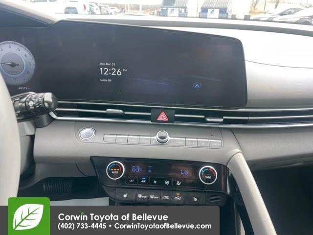 used 2025 Hyundai Elantra car, priced at $18,800