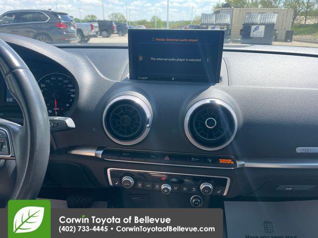 used 2017 Audi A3 car, priced at $12,250