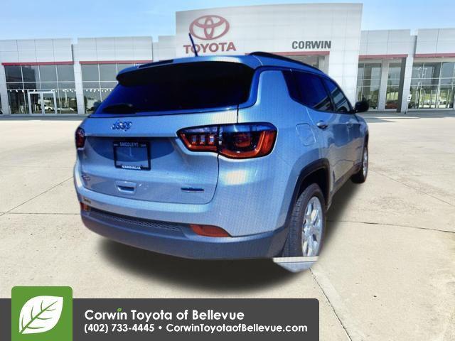 used 2024 Jeep Compass car, priced at $19,500