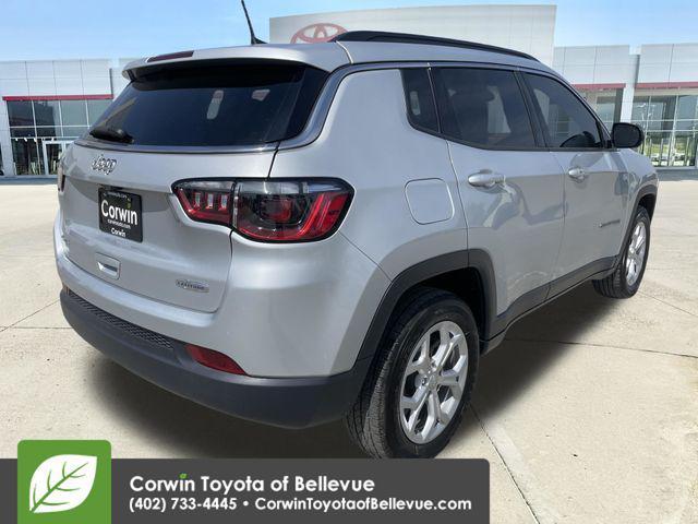 used 2024 Jeep Compass car, priced at $19,500