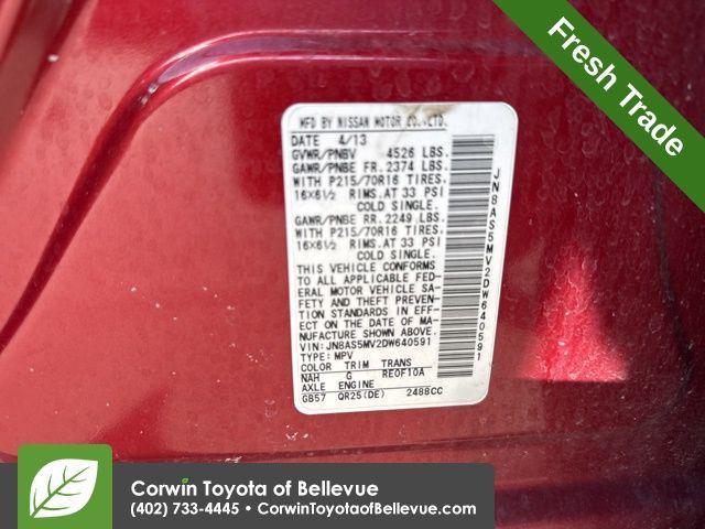 used 2013 Nissan Rogue car, priced at $8,700