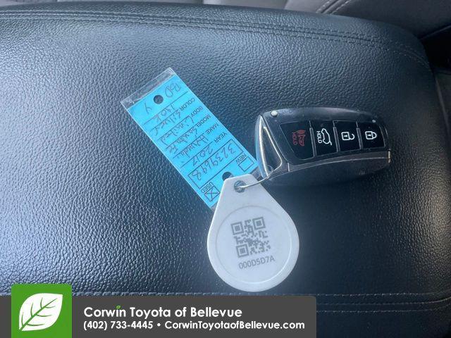 used 2017 Hyundai Santa Fe car, priced at $9,000