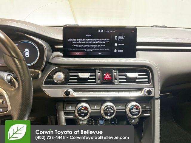 used 2022 Genesis G70 car, priced at $24,500