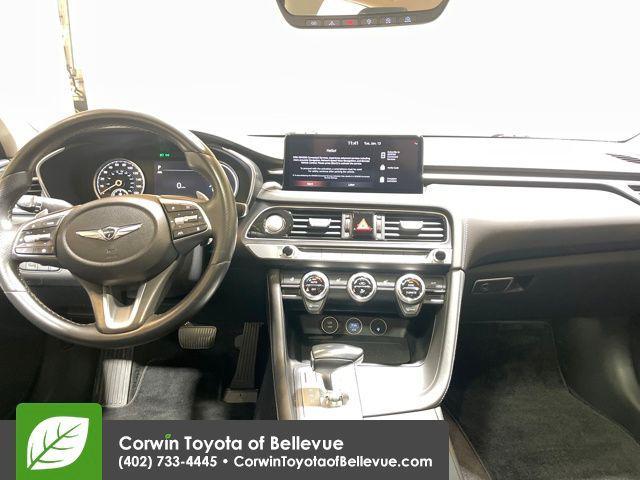 used 2022 Genesis G70 car, priced at $24,500