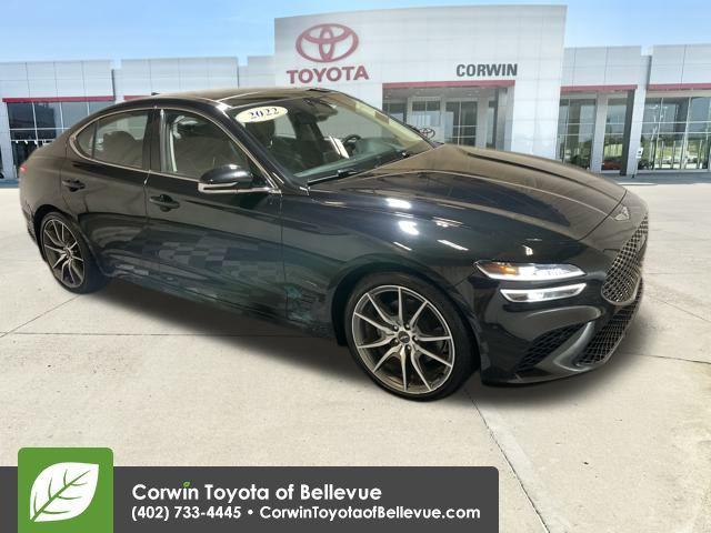 used 2022 Genesis G70 car, priced at $24,500
