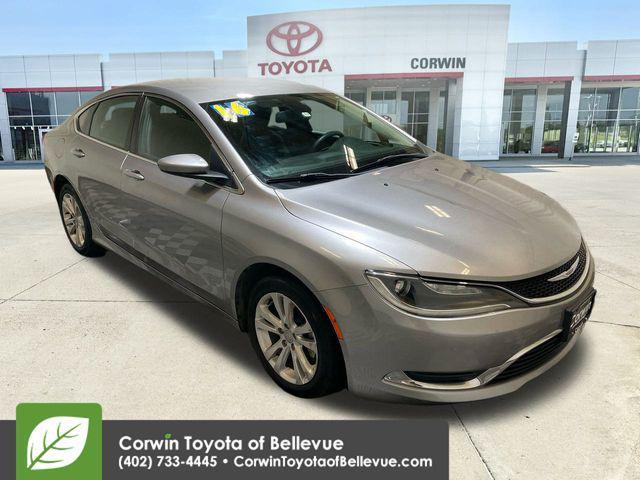 used 2016 Chrysler 200 car, priced at $7,500