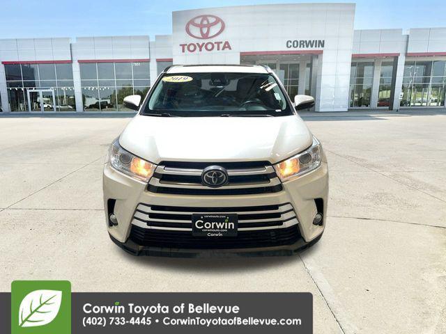 used 2019 Toyota Highlander car, priced at $24,700
