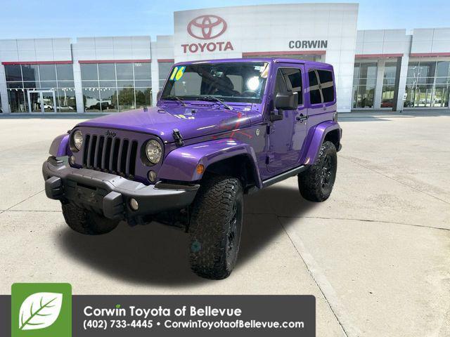 used 2016 Jeep Wrangler car, priced at $21,500