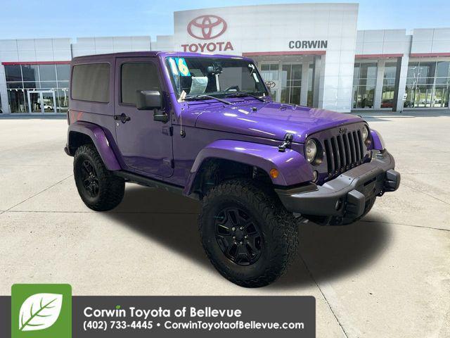 used 2016 Jeep Wrangler car, priced at $21,500