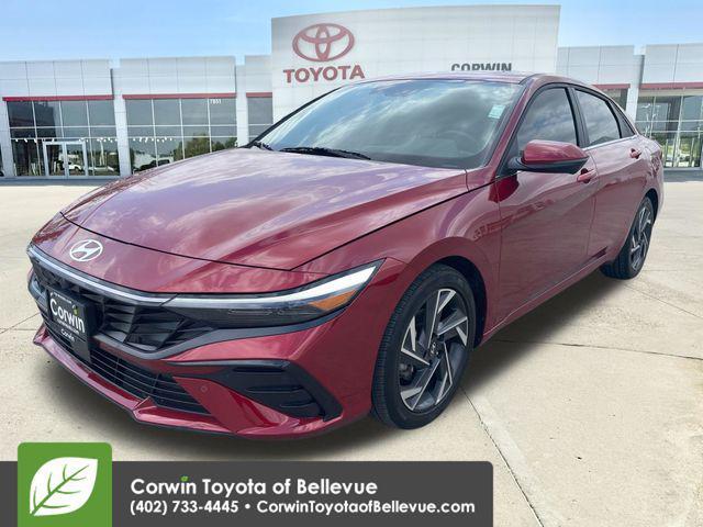 used 2024 Hyundai Elantra car, priced at $19,500