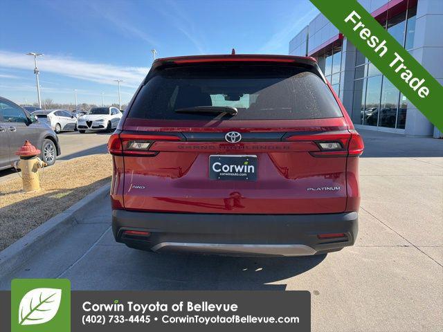 used 2024 Toyota Grand Highlander car, priced at $49,500