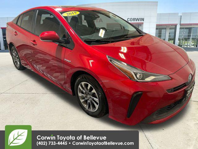 2019 Supersonic Red Toyota Prius