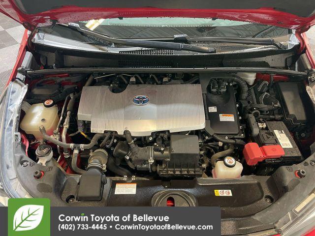 2019 Supersonic Red Toyota Prius