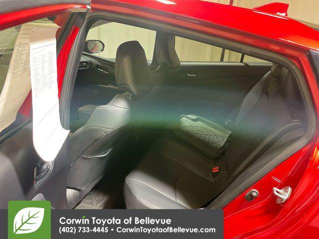 2019 Supersonic Red Toyota Prius
