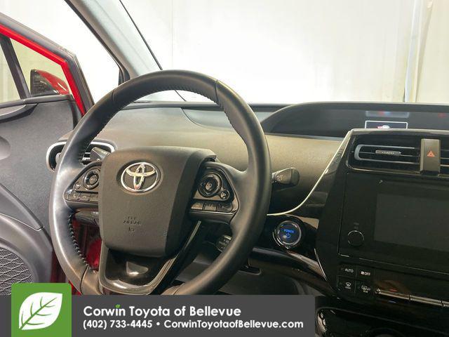 2019 Supersonic Red Toyota Prius