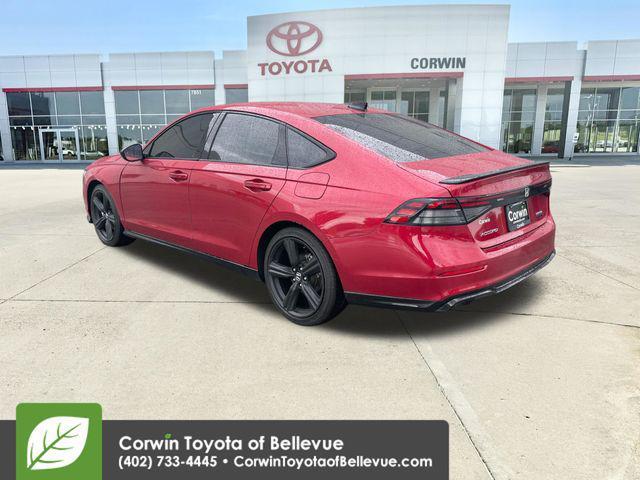 used 2023 Honda Accord Hybrid car, priced at $28,900