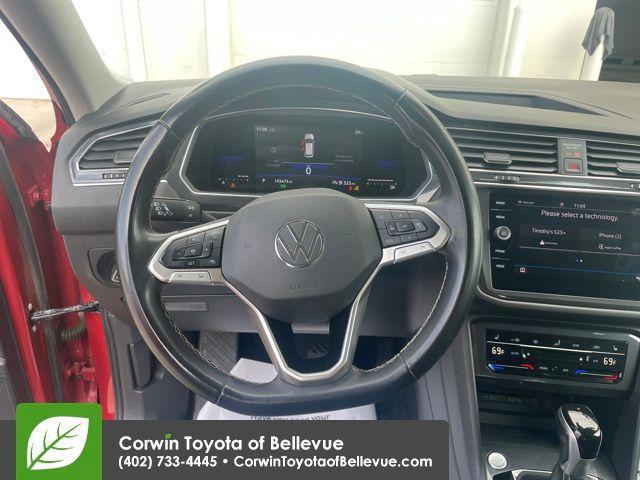 used 2022 Volkswagen Tiguan car, priced at $13,000
