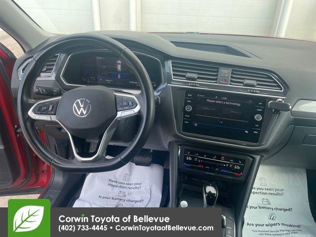 used 2022 Volkswagen Tiguan car, priced at $13,000