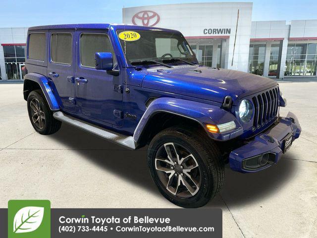 used 2020 Jeep Wrangler Unlimited car, priced at $29,500