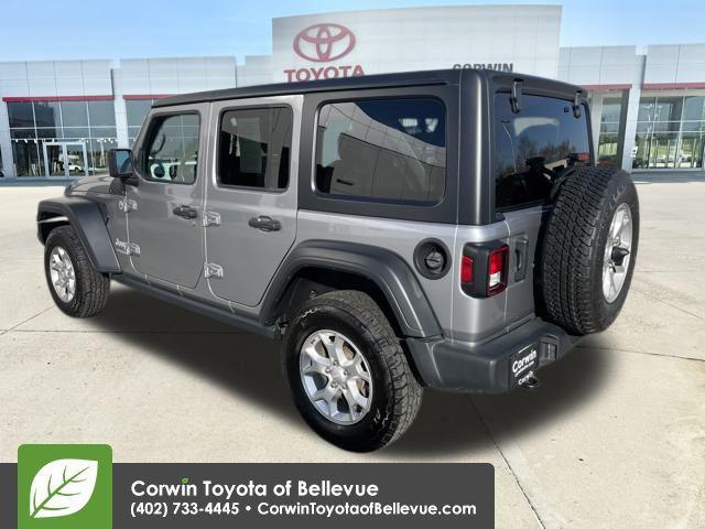 used 2021 Jeep Wrangler Unlimited car, priced at $25,900