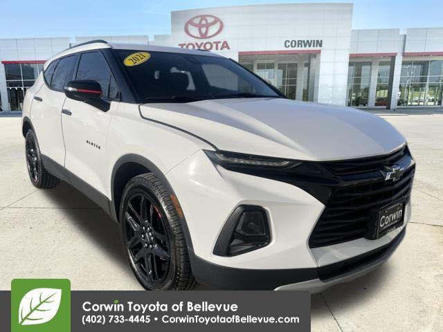 used 2021 Chevrolet Blazer car, priced at $17,500