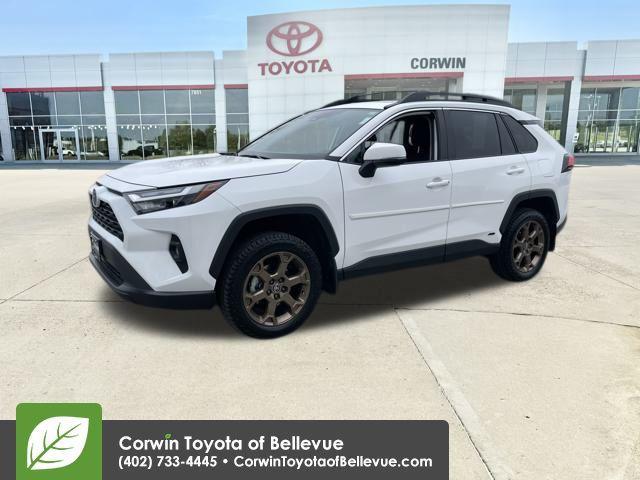 used 2023 Toyota RAV4 Hybrid car, priced at $35,000