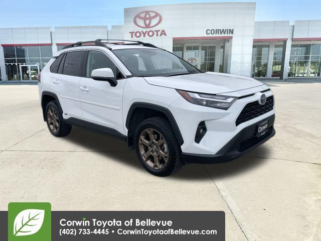 used 2023 Toyota RAV4 Hybrid car, priced at $35,000