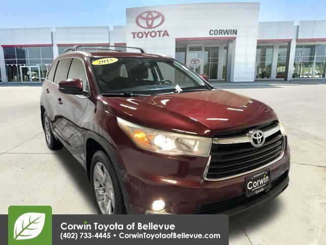 used 2015 Toyota Highlander car, priced at $17,700