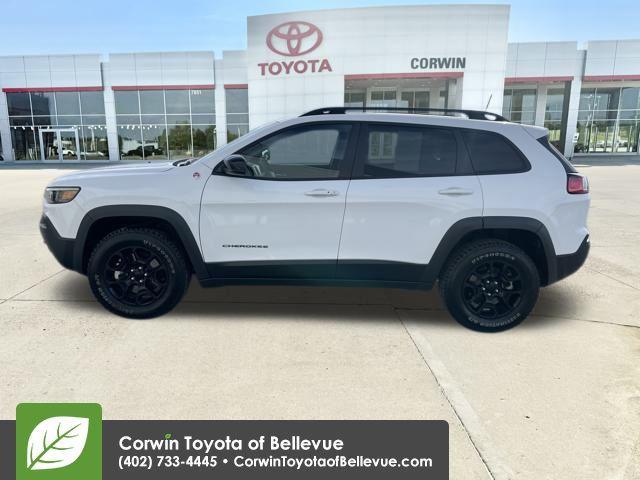 used 2022 Jeep Cherokee car, priced at $24,500