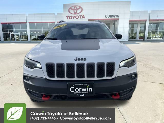 used 2022 Jeep Cherokee car, priced at $24,500