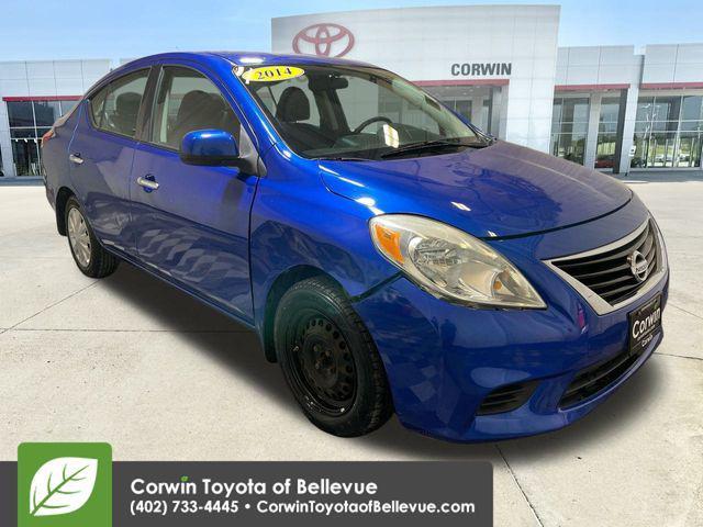 used 2014 Nissan Versa car, priced at $4,500