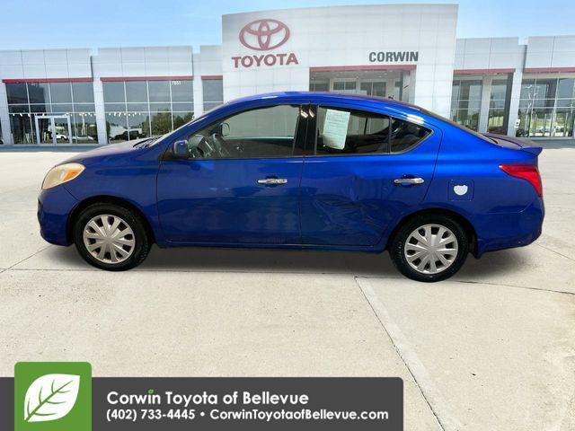 used 2014 Nissan Versa car, priced at $4,500