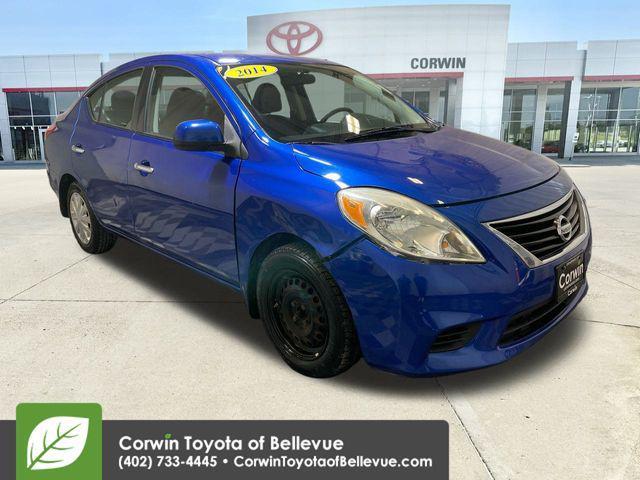 used 2014 Nissan Versa car, priced at $5,000