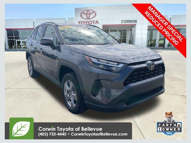 used 2025 Toyota RAV4 Hybrid car, priced at $33,000