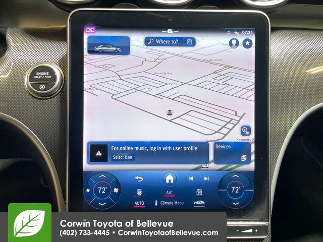 used 2022 Mercedes-Benz C-Class car, priced at $30,000